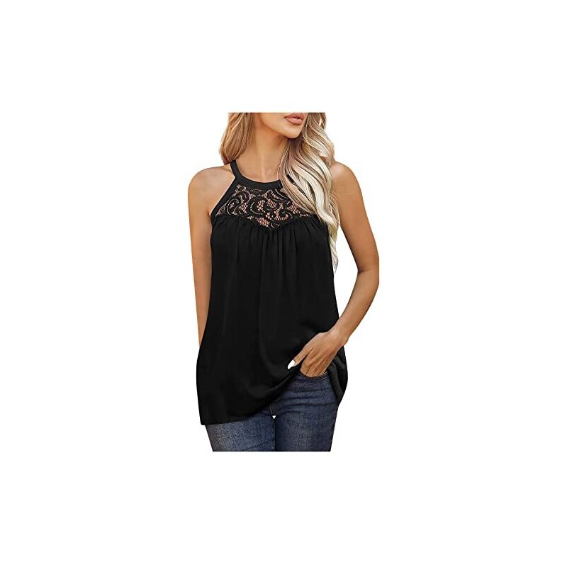 Débardeur Femme Jersey En Dentelle (pizzo) AS-4181 - Top à Porter Sous La Veste - Neuf Avec étiquette