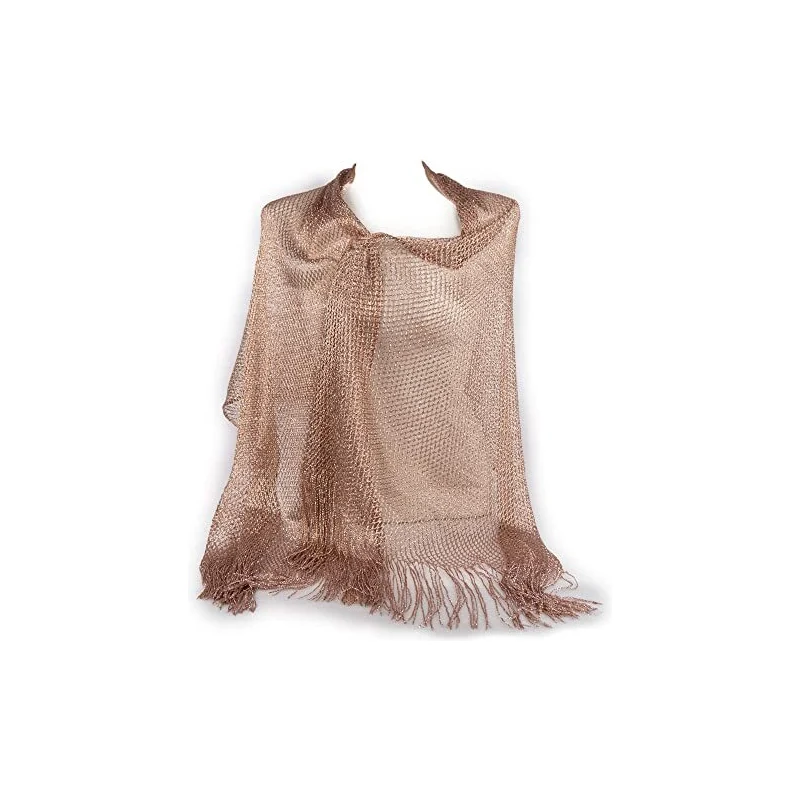 Sciarpa In Puro Cashmere Pashmina – Leggera, Sottile 200x100 Cm, 100% Cashmere, 30 Colori, Frange