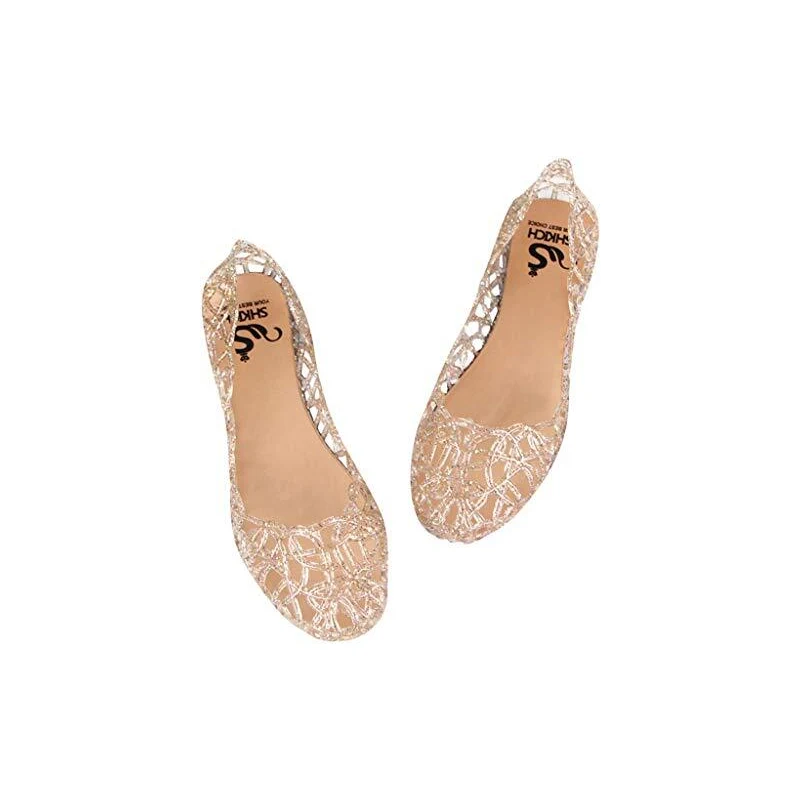 Sandali Con Zeppa Donna In Pizzo, Argento, Taglia 39, Leggeri E Traspiranti, Con Supporto Plantare, Perfetti Per L'Estate