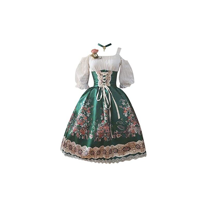 Glamour Girlz Collana Donna Gotica Punk Retrò In Pelle | Gioiello Regolabile Con Anelli A O E Cinturino In Vita, Poliestere, Nero