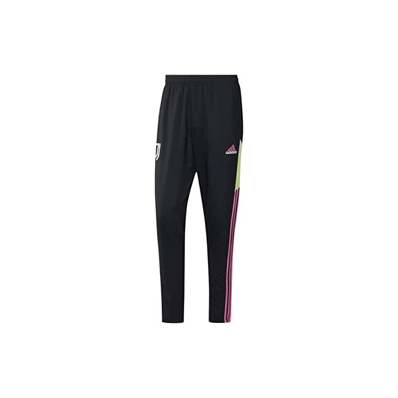 adidas Uomo JUVE PRE PNT NERO PULMAG HS7562 PANTALONI CALCIO CALCIO per Uomo Pantaloni Nero puro piacere XXL Stileo