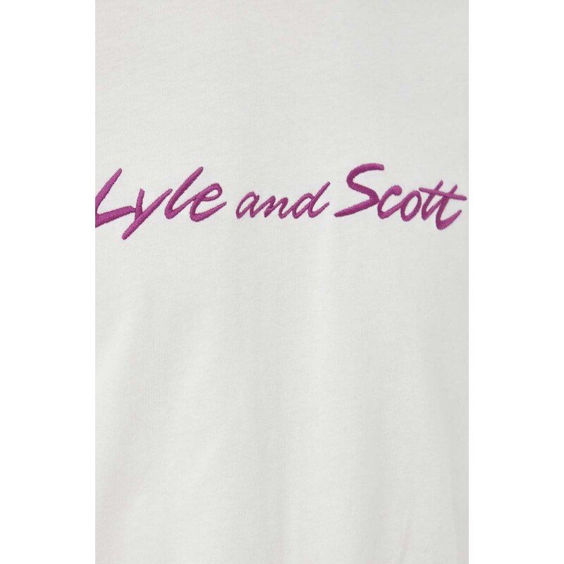 Lyle & Scott t-shirt in cotone