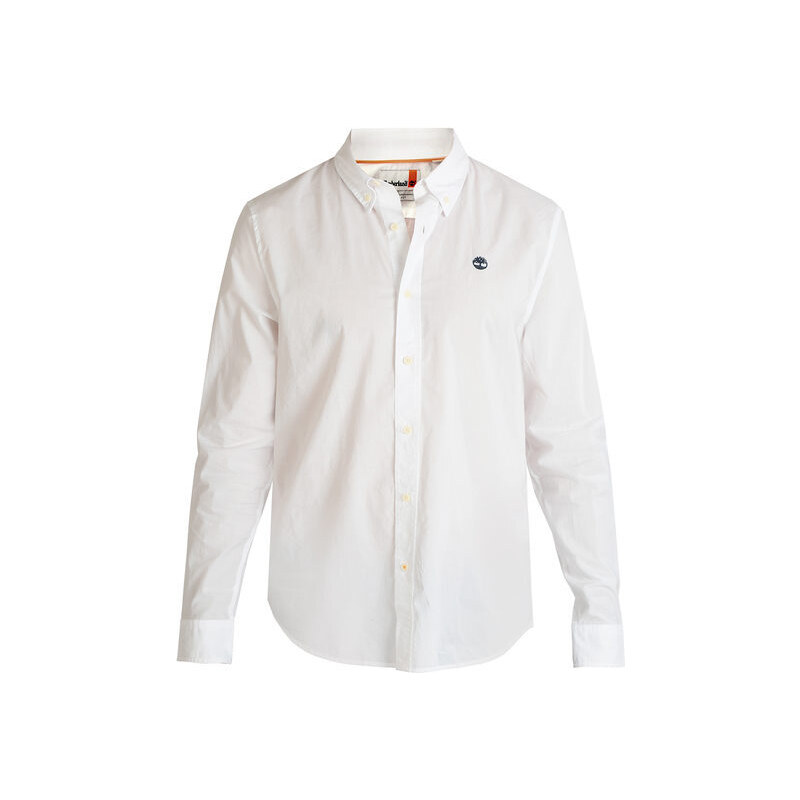 Timberland Camicia Uomo Slim Fit Classiche Bianco Taglia M