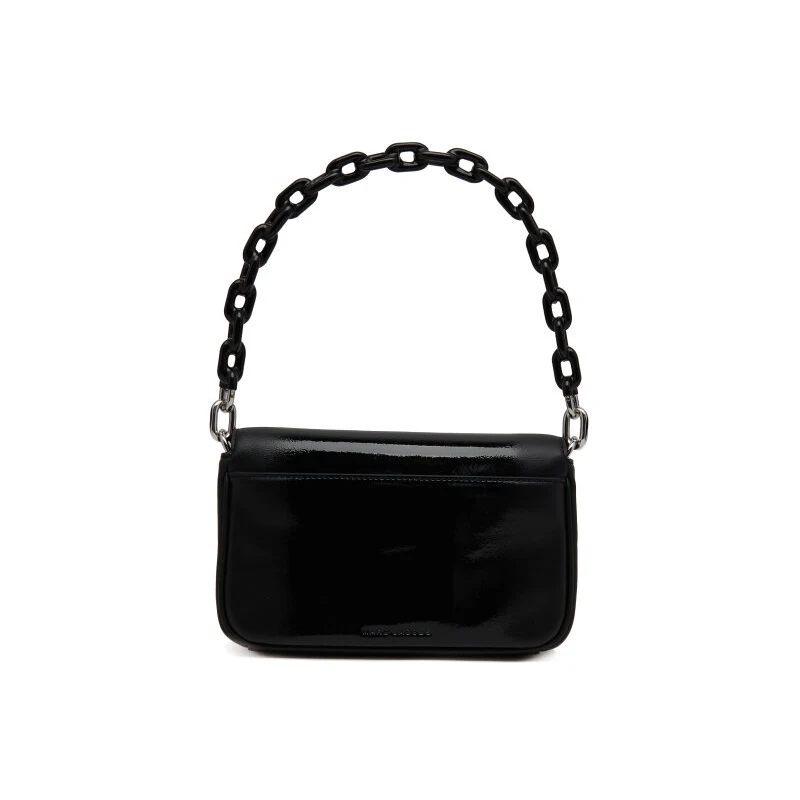 Marc Jacobs Borsa A Tracolla J Marc In Pelle in Black