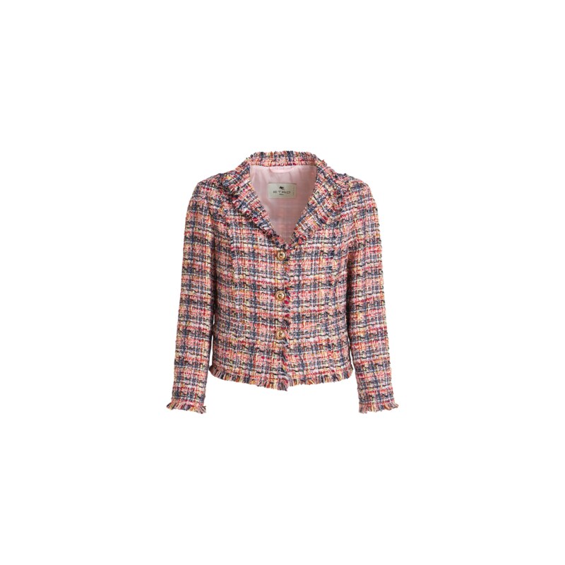 Etro Giacca Bouclé, Donna, Rosa