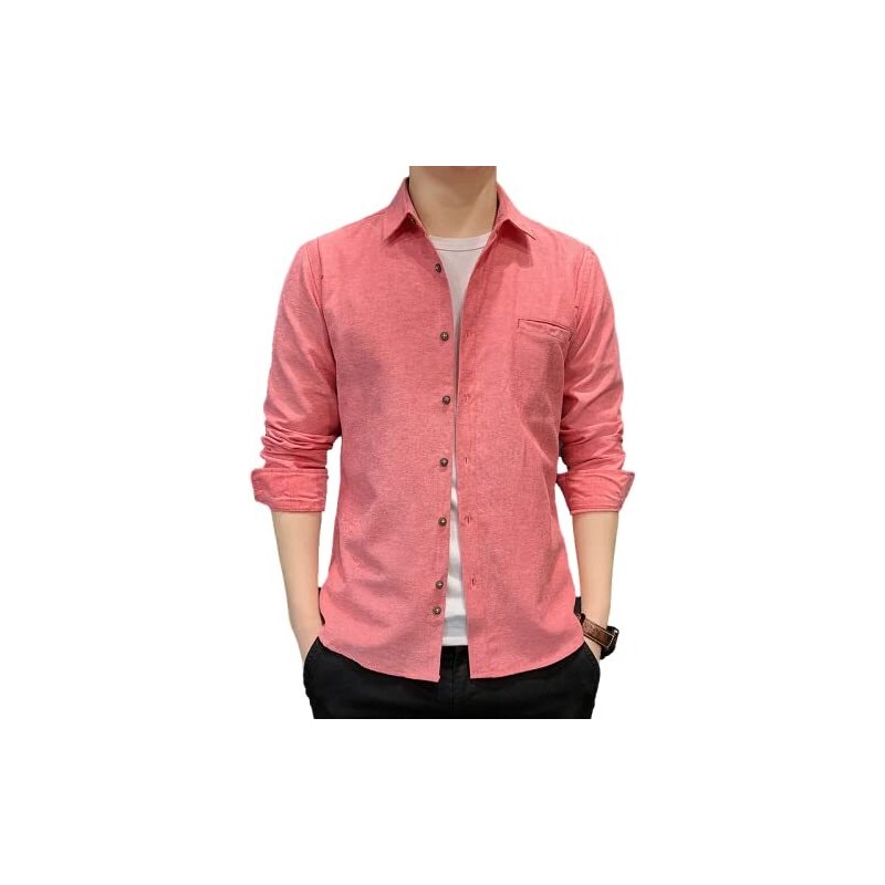 Camicie Da Lavoro Da Donna A Maniche Lunghe, In Tinta Unita, Aderenti, Elasticizzate, Formali, Eleganti, Casual, Lavoro, Ufficio, Interviste, Camicie Oxford, Facili Da Pulire, In Popeline Non Si - Foto 11