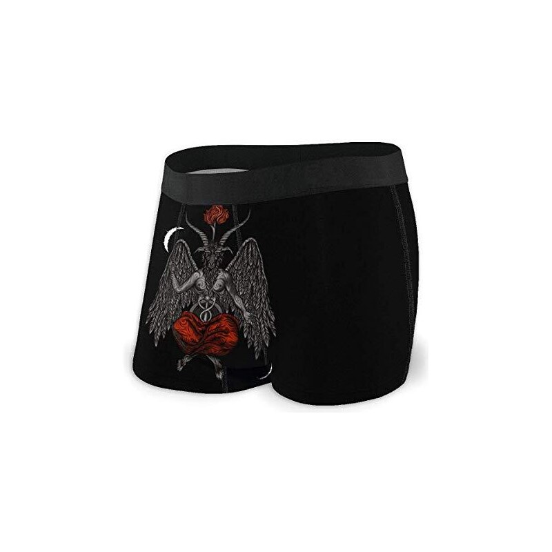 INNERSY Boxer Da Uomo Taglie Forti, Confezione Da 4, In Cotone Con Apertura, Biancheria Intima, XL-6XL, 4 Nero, XL Große Größen - Foto 6