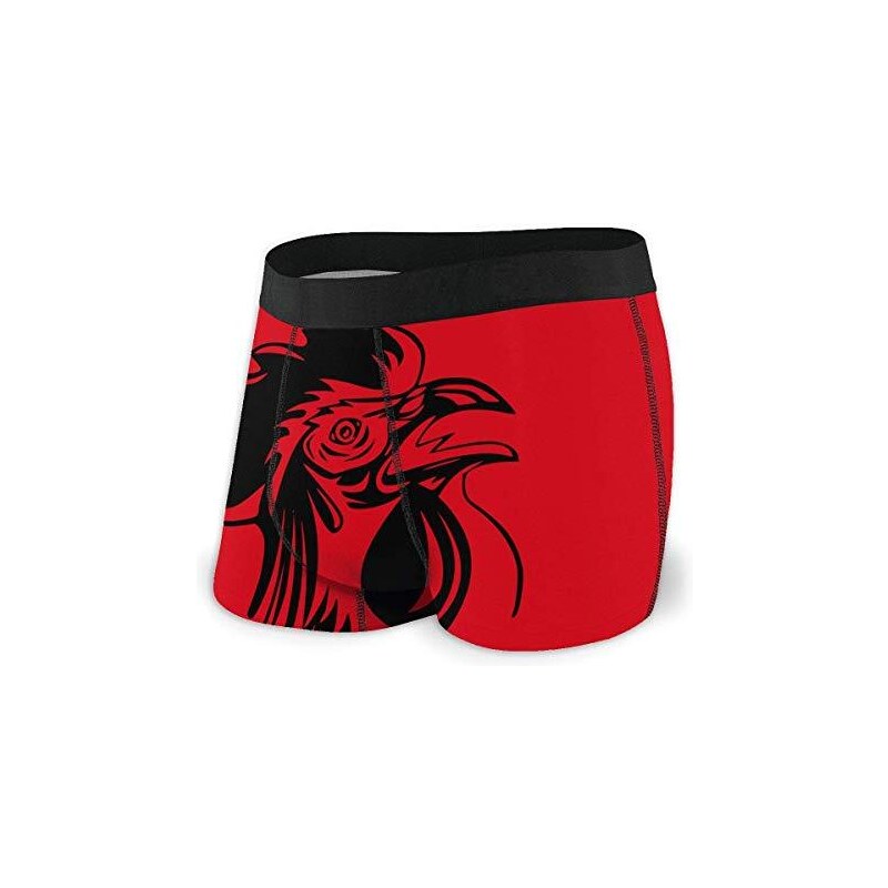 934 Mutande Uomo Boxer Bandiera Gallo Gallo Rosso 2 Boxer da Uomo ...