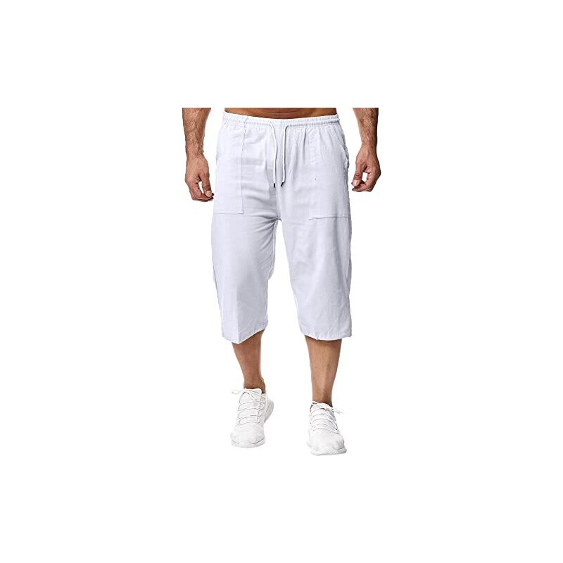 YZABEL Pantaloncini Cargo da Spiaggia da Uomo Pantaloncini Casual