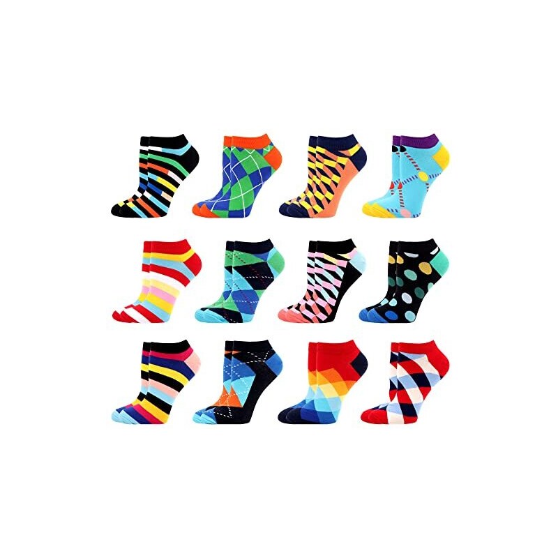 Calze Corte Donna Calze Colorate Da Donna, La Tendenza Del Momento