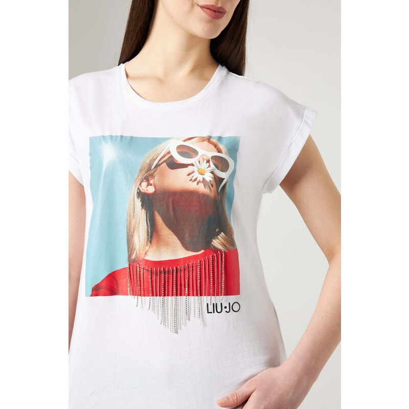 LIU JO T-shirt con Stampa
