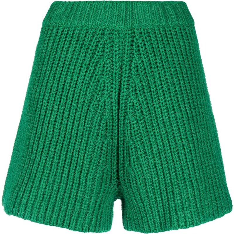 Alanui Shorts a vita alta - Verde