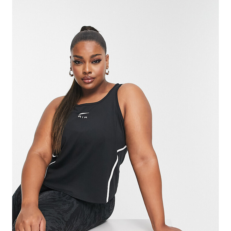 Nike Running Plus - Air - Top senza maniche nero