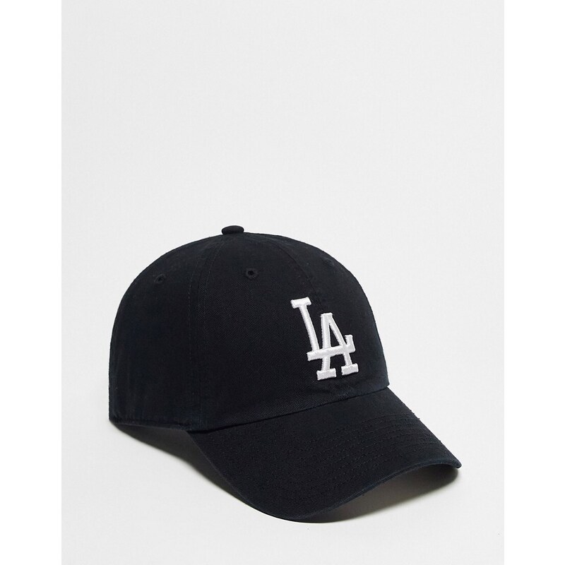 47 Brand 47 Clean Up - MLB LA Dodgers - Cappello con visiera unisex nero