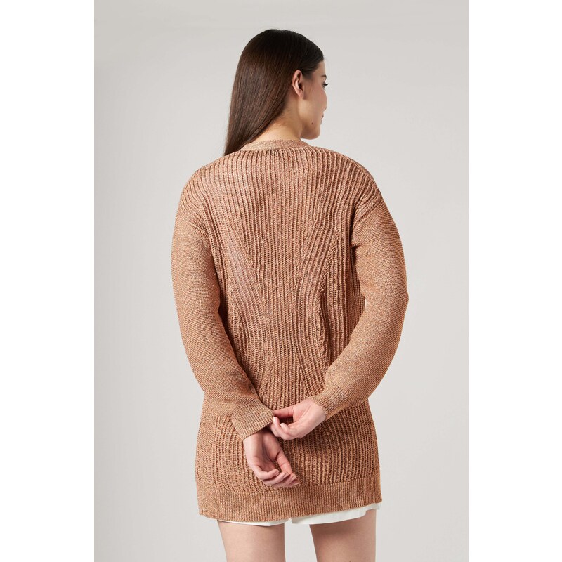 LIU JO Cardigan in Maglia Lurex - XS