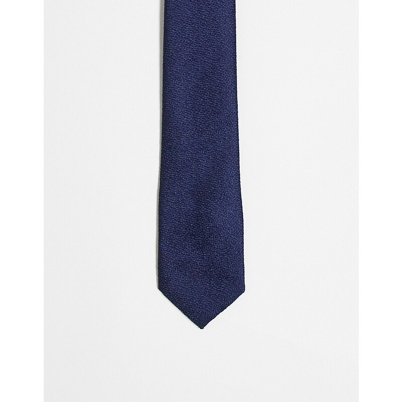 Ben Sherman - Cravatta testurizzata blu navy