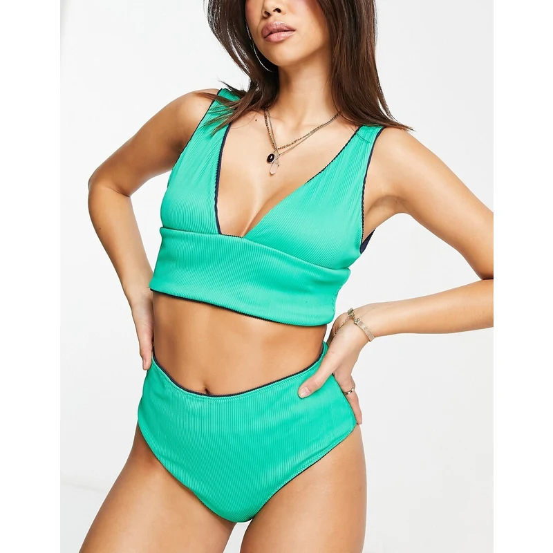 SherryDC Costume Intero Da Donna Vita Alta Con Scollo A V - Morbido E Sexy