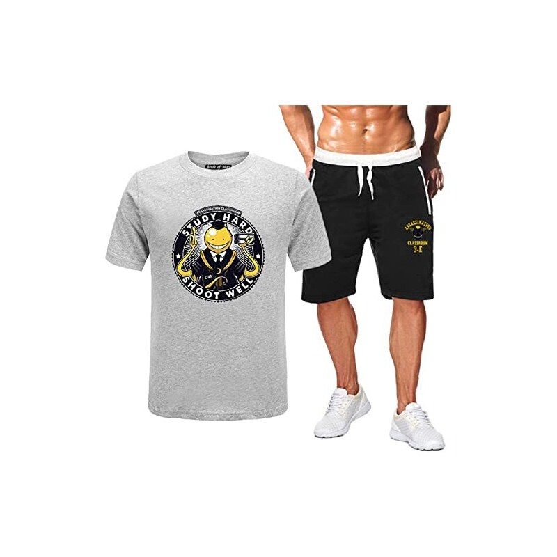 Tuta da uomo estiva Stampa 3D T-shirt oversize da donna Pantaloncini