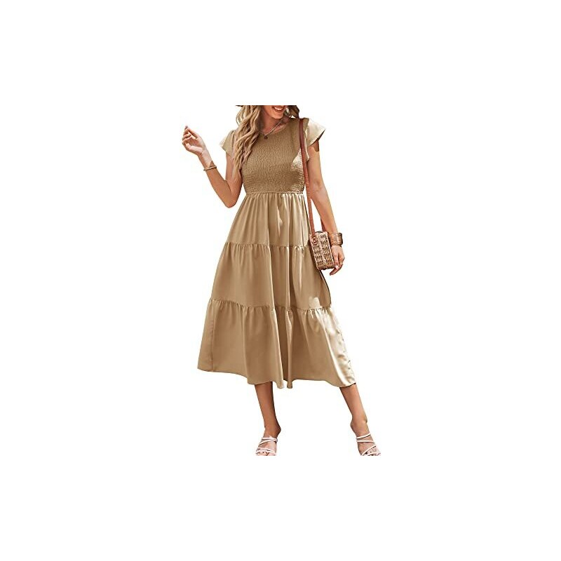 BKSCAYXS Abito sexy con paillette, abito da donna, elegante, stile