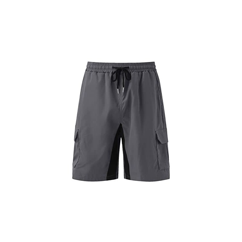 Pantaloncini Uomo HMIYA - Cotone E Poliestere, Vita Elastica, 4 Tasche, Design Casual Per Estate E Tempo Libero