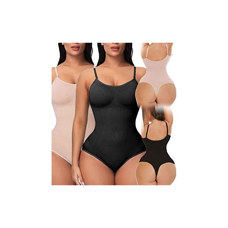 Body Modellante SHEKINI – Intimo Contenitivo Pancia Piatta Con Spalline Regolabili