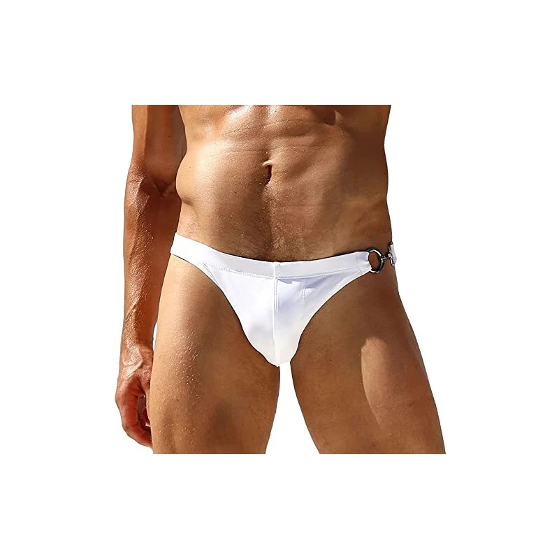 Costume Da Bagno Uomo Slip Casey Kevin - Coulisse Regolabile, Poliestere/Spandex - Foto 9