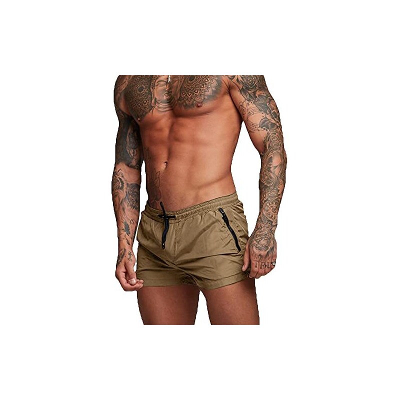 Pantaloncini Da Bagno TACVASEN Uomo - Cargo Da Spiaggia Con Tasche E Fodera Interna - Asciugatura Rapida - Foto 3