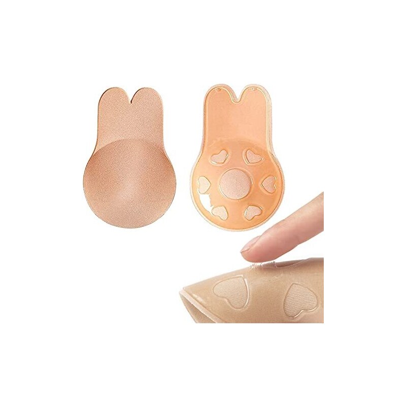 Imbottiture Reggiseno In Silicone - Inserti Push Up Trasparenti E Rimovibili - Protesi Seno Naturale Per Donne - Foto 9
