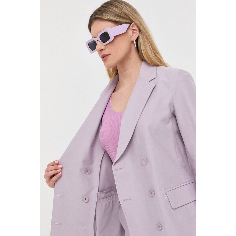 Max Mara Leisure giacca colore violetto
