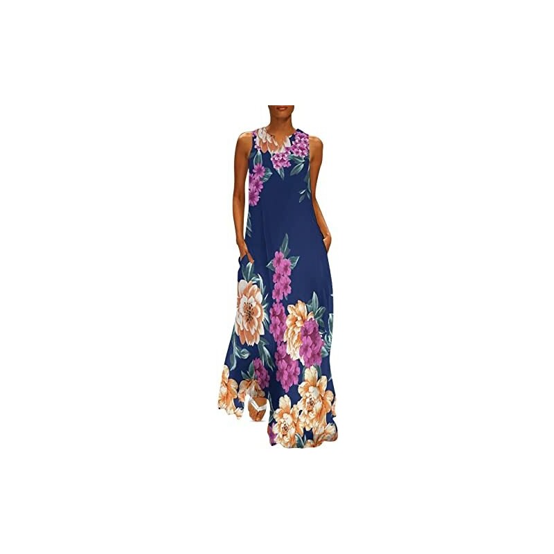 Salopette Fille Été Fluide 1-6 Ans - Jumpsuit Chic à Volants Imprimé Fleur + Nœud - Barboteuse Sans Manches Mignonne & Confortable