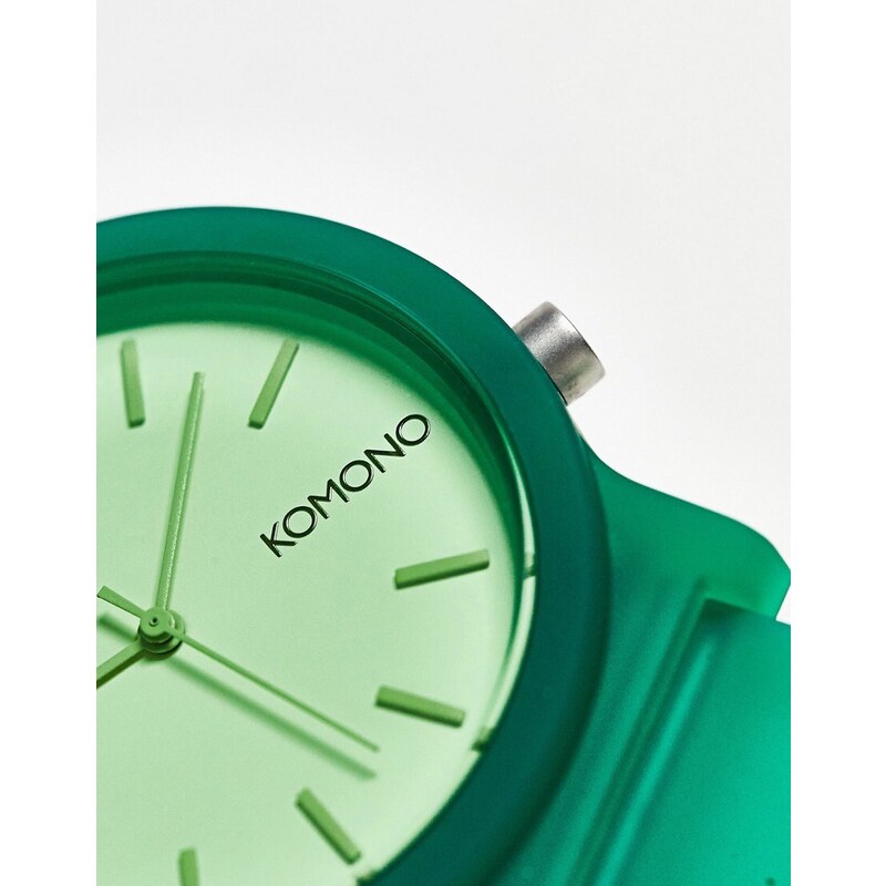 Komono - mono glow - Orologio verde giungla monocromatico