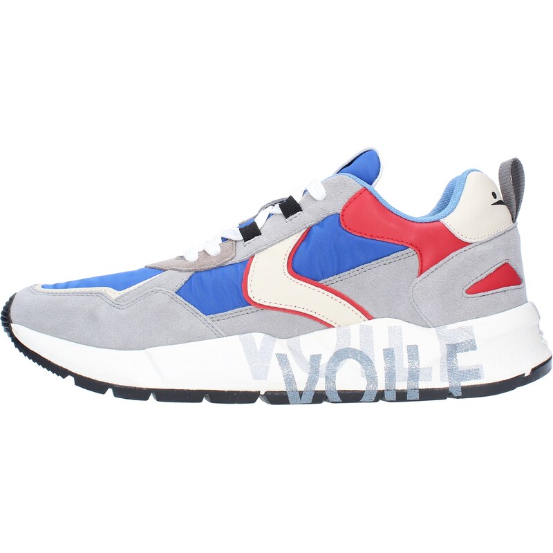 Voile Blanche Sneakers Grey/azure/red