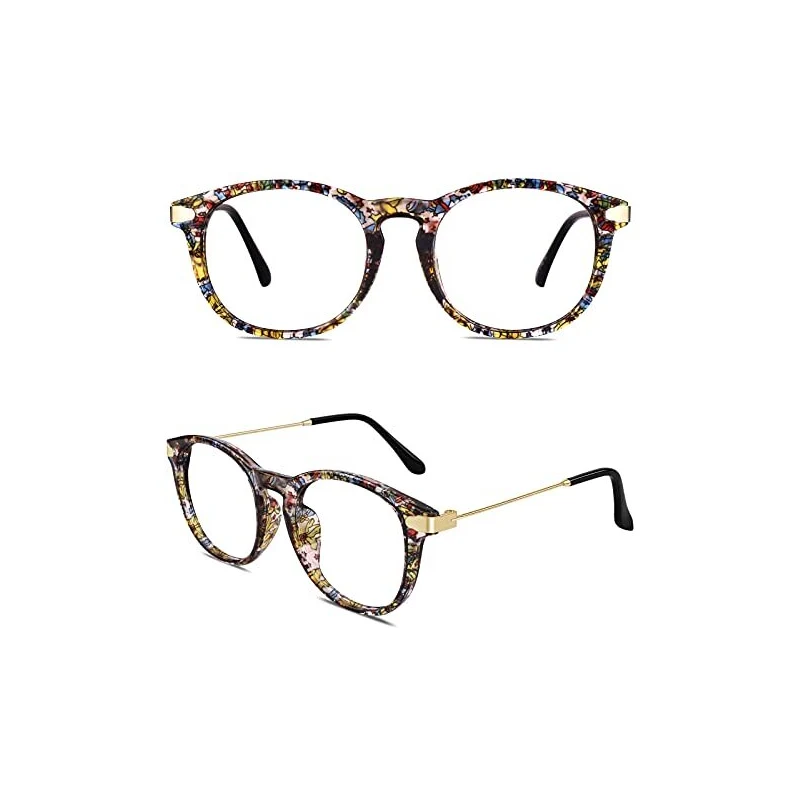 Occhiali Da Vista CGID CN12 | Montatura Quadrata Unisex | Lenti Chiare UV400 | Moda Casual - Foto 3