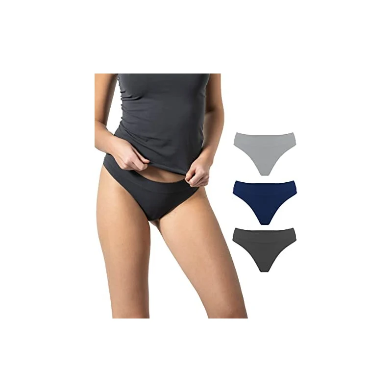 FINETOO Confezione Da 6 Slip Brasiliani Donna – Mutandine Senza Cuciture, Sexy Hipster, Tessuto Morbido, Taglie S-XL, Colore Serie A-6, Taglia S