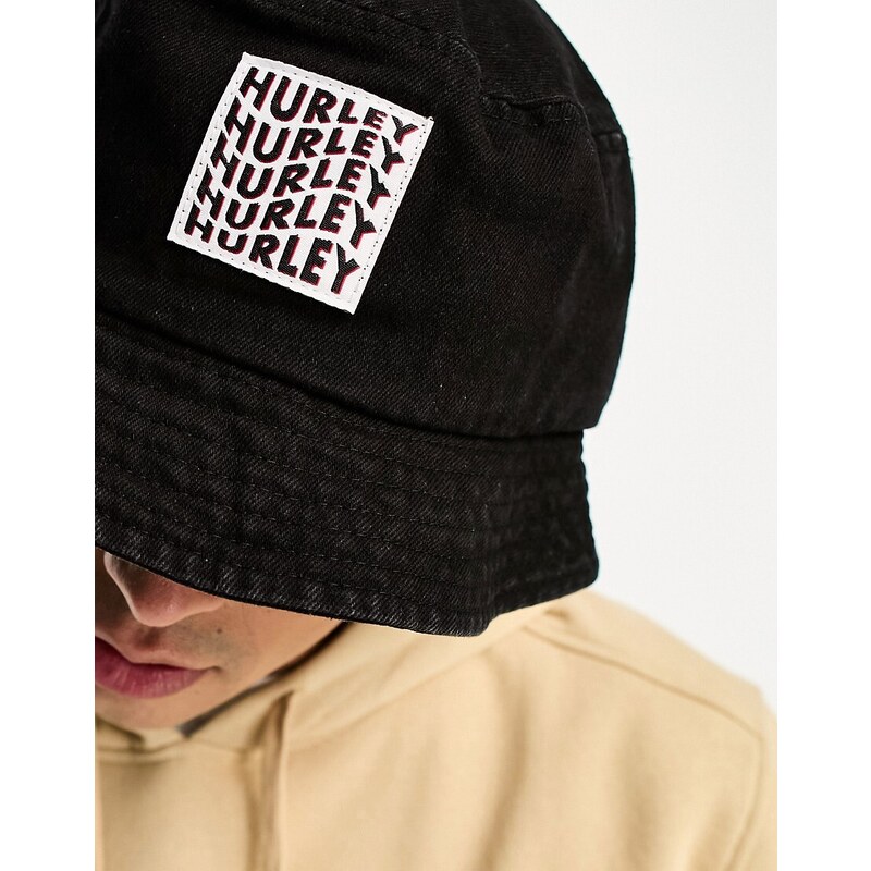 Hurley - Dazed - Cappello da pescatore nero-Black
