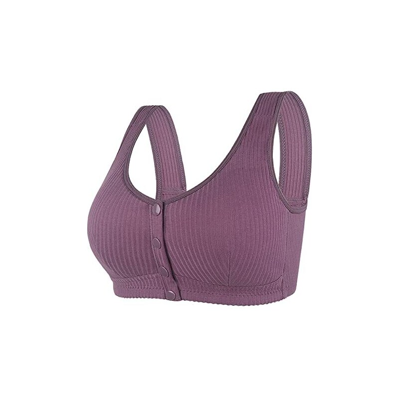 Reggiseno Donna Gios O Spiman Classico Incrociato Senza Ferretto In Cotone - Foto 4