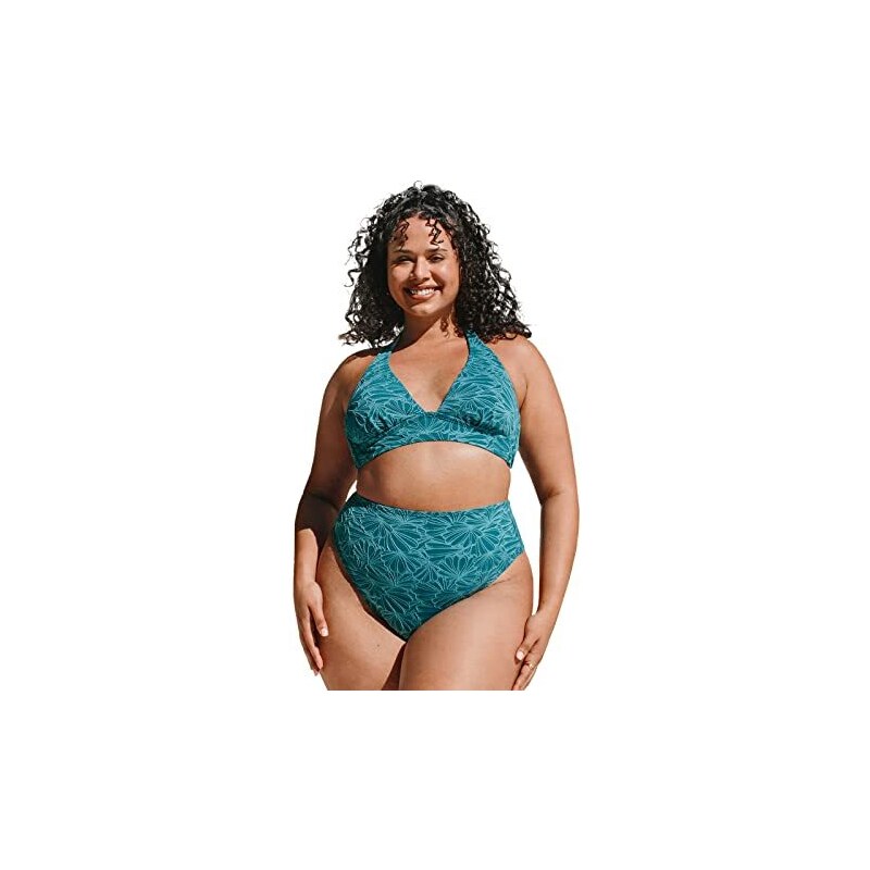Costume Intero Premaman SHEKINI - Bikini Da Bagno Con Scollo A V, Taglie Forti