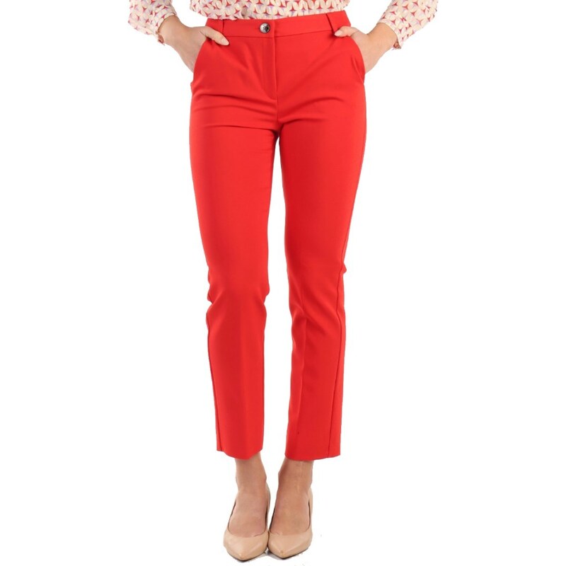 Pantaloni Jogger Emme Marella In Cotone Nero - Vita Elasticizzata E Tasche - 2