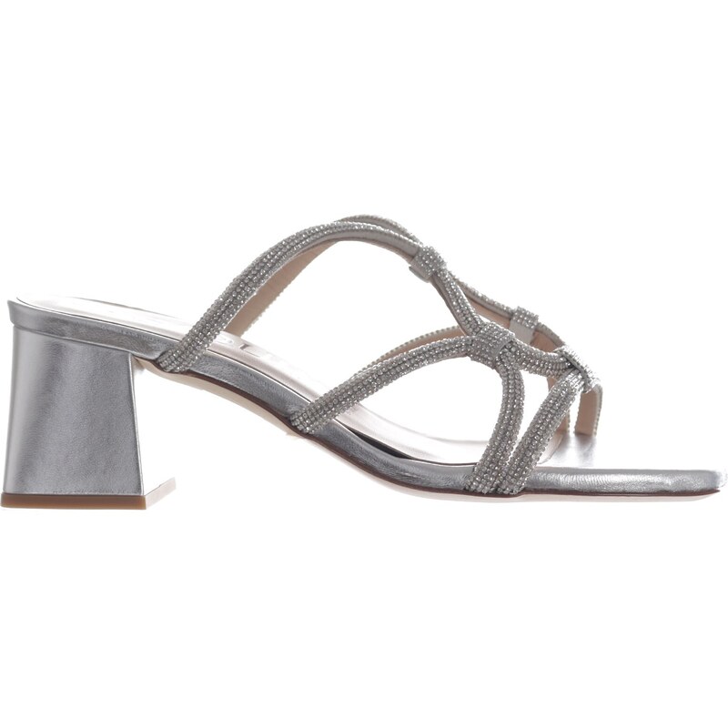 pantofole cinesi, pantofole a rete, pantofole per le donne, pantofole floreali cinesi a rete, Blu, 36 EU
