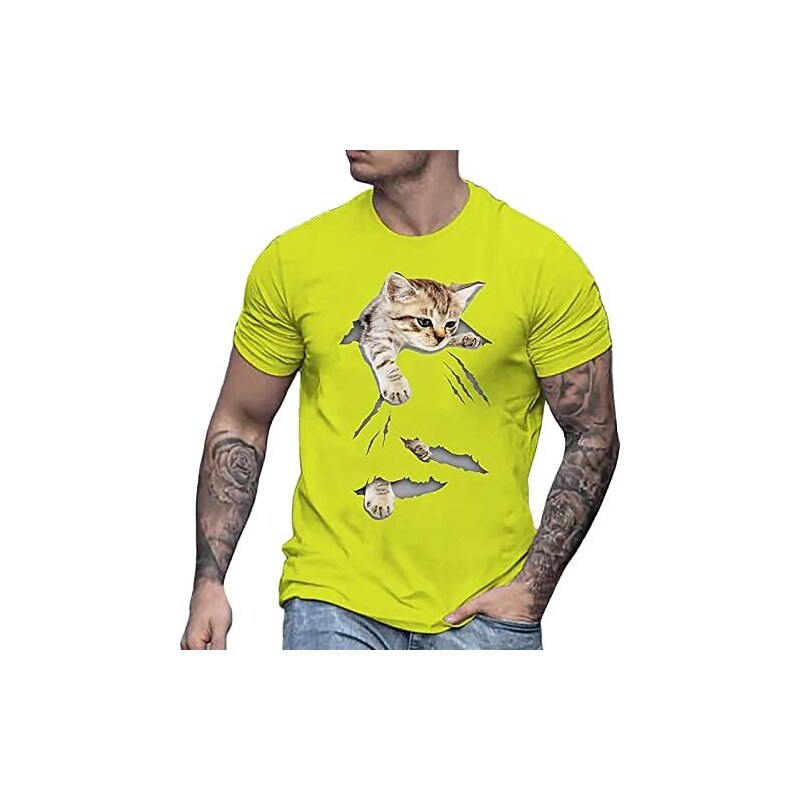 T-Shirt Uomo M. Davis In Cotone Basic – Super Vestibilità, Top Quality, Humor Divertente, Made In Italy (Nero, XL)
