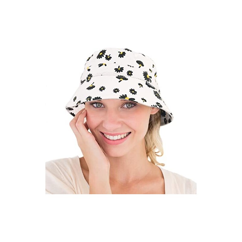 Cappello Sole Estivo Regolabile Cappello Da Sole Donna Rayson - Pescatore Regolabile Con Ricamo E Protezione UV Cappello Impermeabile Donna - 10