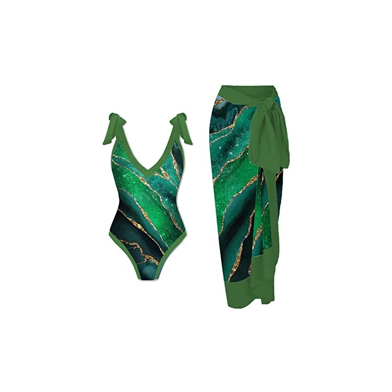 NOAGENJT Costume da Bagno Donna Intero Curvy Costumi Nuoto Donna