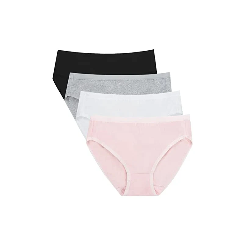 Perizoma Donna Nulala - Confezione Da 7 Mutandine Hipster In Cotone, Colori Assortiti