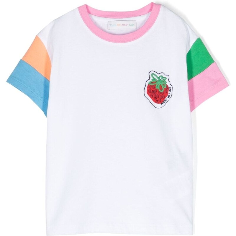 There Was One Kids T-shirt con applicazione - Bianco