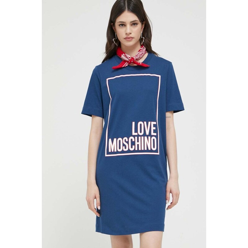 Love Moschino vestito in cotone