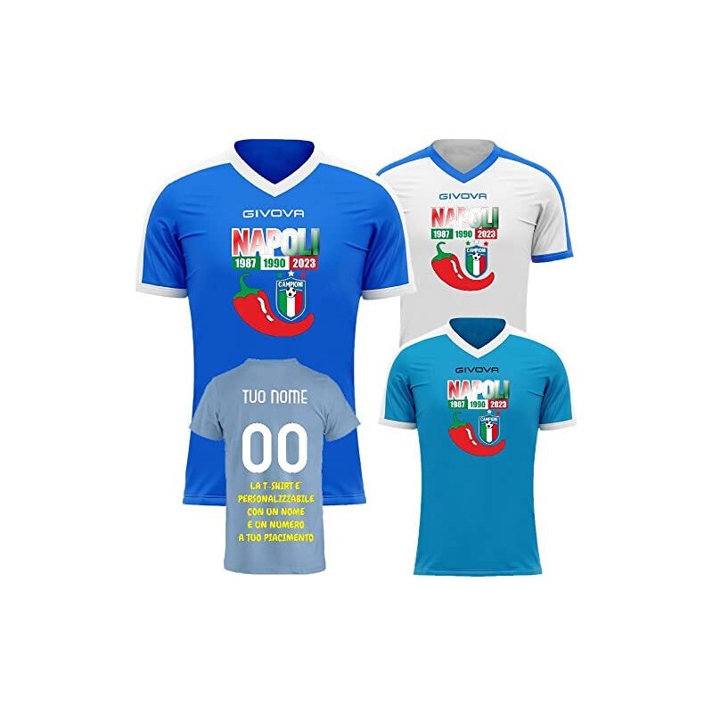 Maglietta Sportiva Personalizzata Uomo/Donna - Nome E Numero Stampato - Asciugatura Rapida - Foto 4