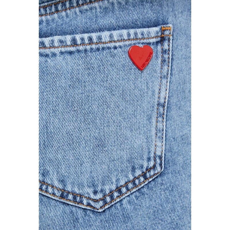 Love Moschino pantaloncini di jeans donna