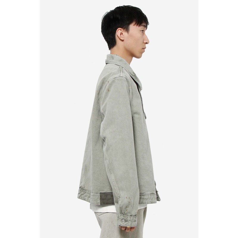 Our Legacy Giacca REBIRTH JACKET in cotone grigio
