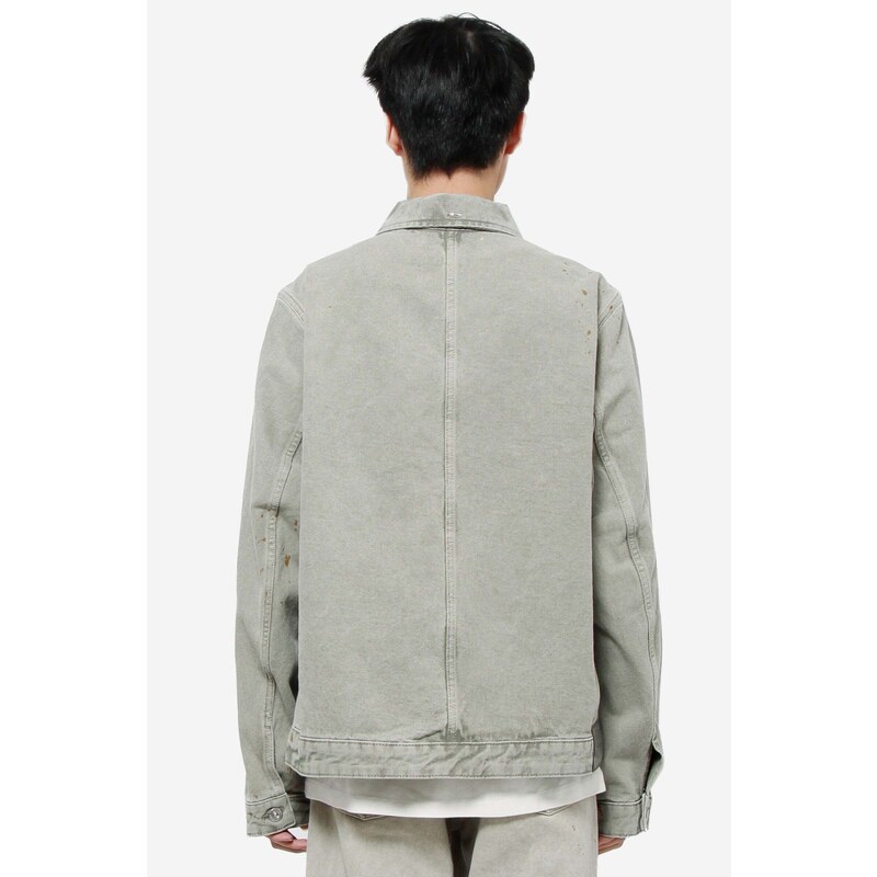 Our Legacy Giacca REBIRTH JACKET in cotone grigio