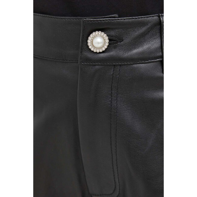 Custommade shorts in pelle Nava donna